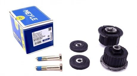 Сайлентблок балки (задньой/спереду) MB (W124/W201) 82-93 (к-кт) UA63 MEYLE 014 035 0073/HD