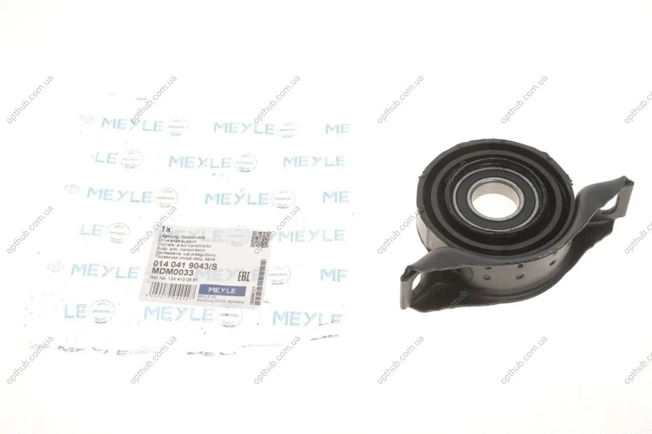 Підшипник підвісний MB E-class (W124) 84-93 (d=25mm) (opt-om) MEYLE 014 041 9043/S (фото 1)