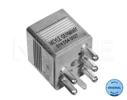 Реле (12V, 20/30A) MERCEDES 123 (C123), 123 T-MODEL (S123), 123 (W123), 124 (A124), 124 (C124), 124 T-MODEL (S124), 124 (W124), 190 (W201), /8 (W114), /8 (W115), C T-MODEL (S202) 01.68-12.13 MEYLE 014 054 0027