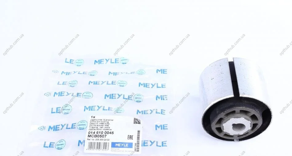 Сайлентблок важеля (переднього/знизу) MB C-Class (A205/C205/S205/W205) 13- (opt-om) MEYLE 014 610 0045 (фото 1)