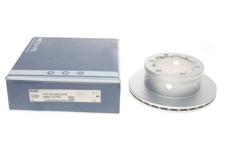 Диск гальмівний (задній) MB Sprinter 408-416/VW LT 46 96- (285x22) Platinum UA63 MEYLE 015 523 0023/PD