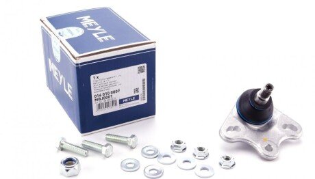 Опора кульова (передня/знизу) MB A-class (W168) 1.4-2.1 97-04 UA63 MEYLE 016 010 0000