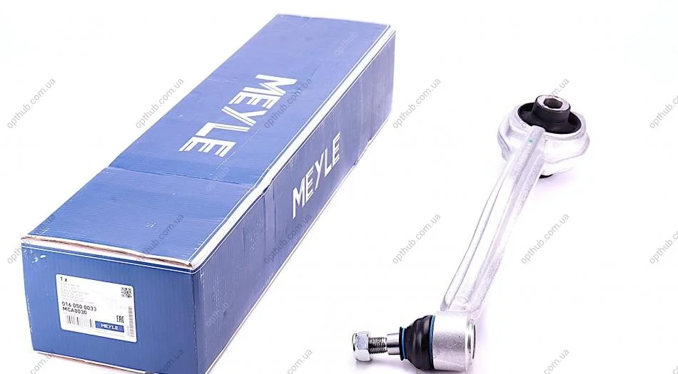 Важіль підвіски (передній/знизу) (R) MB E-class (W211) 2.0-6.3 01-12 UA63 MEYLE 016 050 0033 (фото 1)