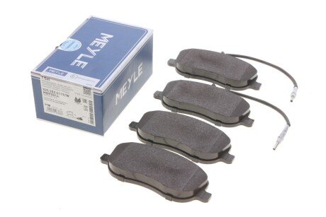 Колодки гальмівні (передні) Fiat Scudo/Peugeot Expert 2.0JTD/HDI 96- UA63 MEYLE 025 202 6119/W