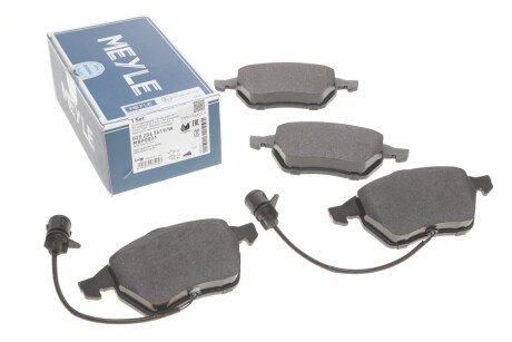 Колодки гальмівні (передні) Audi 100 91-94/A6 94-97 (з датчиками) UA63 MEYLE 025 206 7619/W