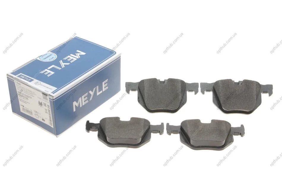 Колодки гальмивни (задни) BMW X5/X6 07- UA63 MEYLE 025 212 8217 (фото 1)