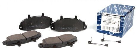 Колодки гальмівні (передні) Ford Transit 91-00 14"" (opt-om) MEYLE 025 214 7018