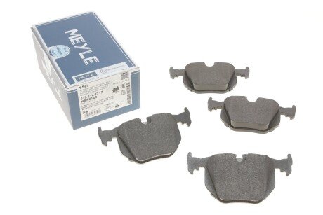 Колодки гальмівні (задні) BMW 3 (E46)/5 (E39)/7 (E38)/X3 (E83)/X5 (E53) 94- UA63 MEYLE 025 214 8717
