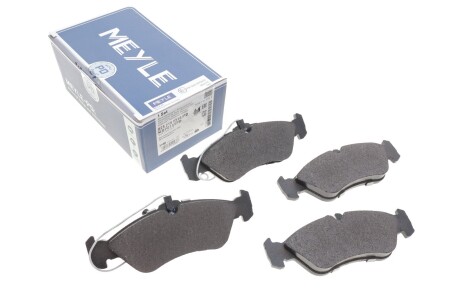 Колодки гальмівні (задні) MB Sprinter 208-316 96- (велика) Platinum UA63 MEYLE 025 215 9218/PD
