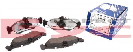 Колодки гальмівні (задні) MB Sprinter 208-316 96- (мала) Platinum UA63 MEYLE 025 216 2117/PD