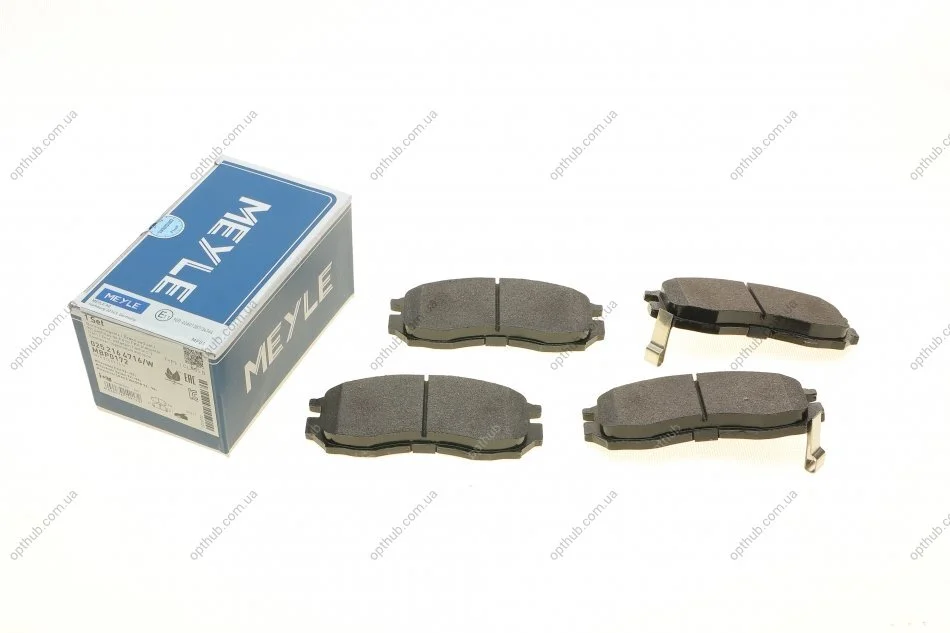 Колодки гальмивни (передни) Mitsubishi Colt 90-96/Galant/Lancer 88-04/Space Wagon 91-98 UA63 MEYLE 025 216 4716/W (фото 1)
