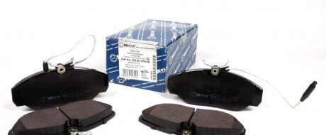 Колодки гальмівні (передні) Fiat Ducato 94-02 UA63 MEYLE 025 217 9719/W