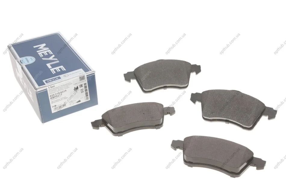 Колодки гальмівні (передні) VW T4 90-03 R15 (без датчиків) UA63 MEYLE 025 218 8319 (фото 1)