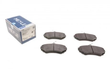 Колодки гальмивни (передни) Seat Cordoba/Ibiza/VW Caddy/Golf/Polo 91-04/Passat B3/B4 88-97 UA63 MEYLE 025 219 4516