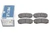 Колодки гальмівні (задні) Toyota Land Cruiser 02- UA63 MEYLE 025 219 4715/W (фото 2)