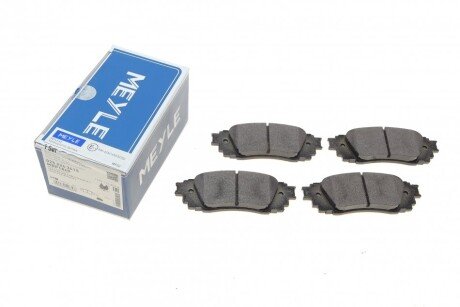 Колодки гальмівні (задні) Toyota C-HR 16--/Rav4 18-/Lexus RX 15- (opt-om) MEYLE 025 224 3415