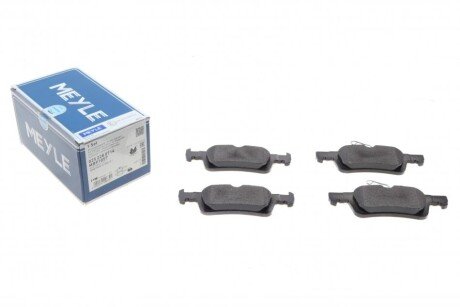 Колодки гальмівні (задні) Ford Fiesta 1.0 EcoBoost 17-/Peugeot 308 1.6 HDi 14- (opt-om) MEYLE 025 228 0714