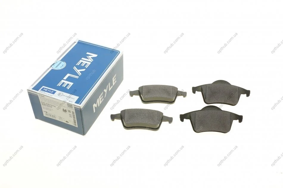 Колодки гальмівні (задні) Volvo S60 00-10/S70 97-00/S80 98-06/V70 95-08/XC70 Cross Country 9 UA63 MEYLE 025 230 7616 (фото 1)