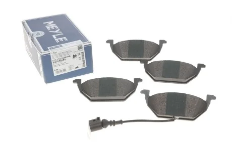 Колодки гальмівні (передні) VW Caddy 04- (з датчиком) Platinum UA63 MEYLE 025 231 3119/PD