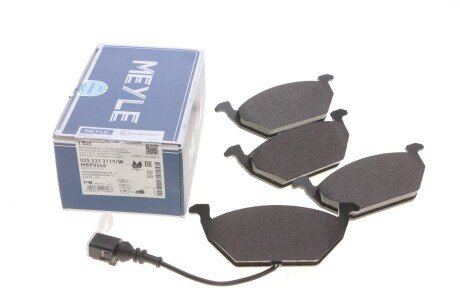 Колодки гальмівні (передні) VW Caddy 03- (з датчиком) UA63 MEYLE 025 231 3119/W