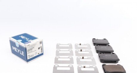 Колодки гальмівні (задні) MB M-class (W163) 2.3-5.4 98-05 (Brembo) (opt-om) MEYLE 025 231 5715