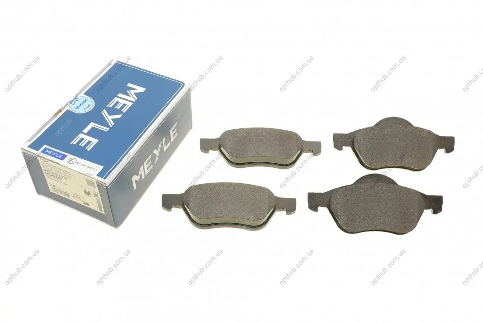 Колодки гальмівні (передні) Renault Laguna II/III 01-15/Megane II 03- (Ate) UA63 MEYLE 025 232 1518 (фото 1)