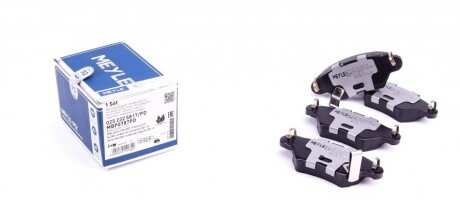 Колодки гальмівні (задні) Opel Astra G/Zafira A 98-09 (Bosch) (opt-om) MEYLE 025 232 5817/PD