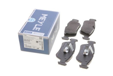 Колодки гальмівні (передні) BMW 3 (E46) 98- UA63 MEYLE 025 232 8717