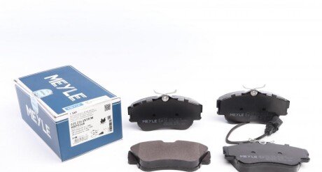 Колодки гальмівні (передні) VW T4 1.9-2.5TDI (TRW) (з датчиком) (opt-om) MEYLE 025 234 4519/W