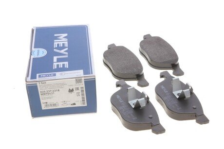 Колодки гальмівні (передні) Ford Focus II-III/Kuga/Connect/Mazda 3/5/Volvo C30/C70/S40 03- UA63 MEYLE 025 237 2318