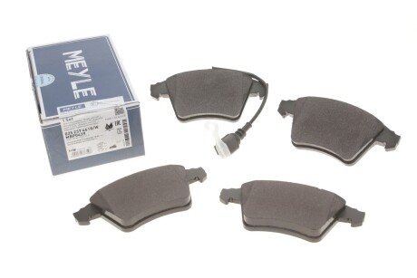 Колодки гальмівні (передні) VW T5 03- (18mm/17.6mm) UA63 MEYLE 025 237 4618/W