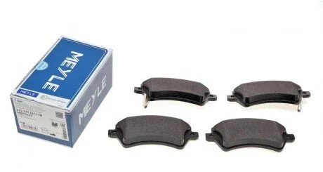 Колодки гальмивни (передни) Toyota Corolla 01-14 UA63 MEYLE 025 237 6617/W