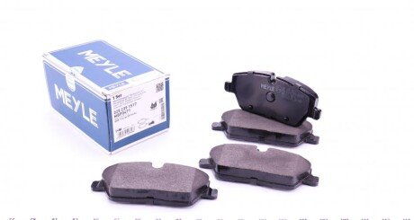 Колодки гальмівні (передні) BMW 1 (E87) 03-12 UA63 MEYLE 025 239 1517