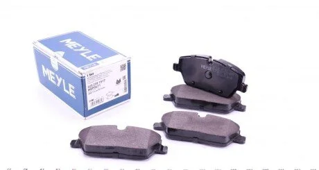 Колодки гальмівні (передні) BMW 1 (E87) 03-12 UA63 MEYLE 025 239 1517