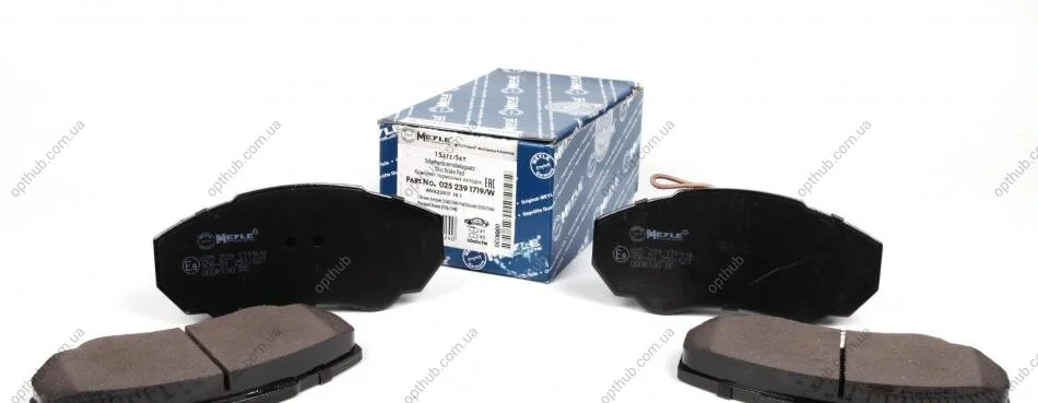 Колодки гальмівні (передні) Citroen Jumper/Fiat Ducato/Peugeot Boxer 02- R15 UA63 MEYLE 025 239 1719/W (фото 1)
