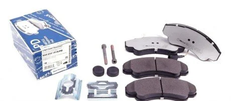 Колодки гальмівні (передні) Citroen Jumper/Fiat Ducato/Peugeot Boxer 02- R16 UA63 MEYLE 025 239 1919/PD