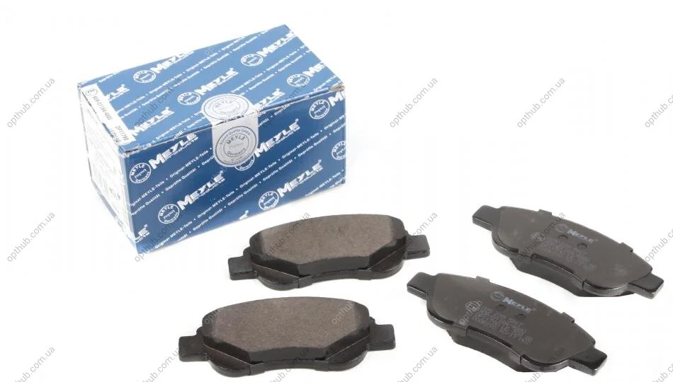 Колодки гальмівні (передні) Citroen С1/Peugeot 107/Toyota Aygo 05- (Bosch) UA63 MEYLE 025 239 5917 (фото 1)
