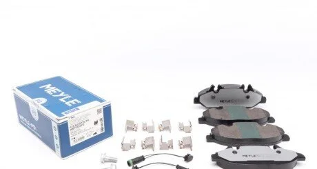 Колодки гальмивни (передни) MB Vito (W639) 03- (Platinum) UA63 MEYLE 025 240 0720/PD