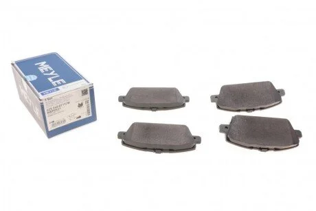 Колодки гальмівні (передні) Honda Civic VIII 05- (Хетчбек) (opt-om) MEYLE 025 240 8717/W