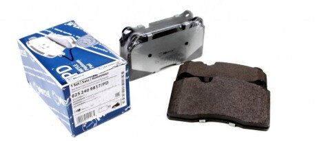 Колодки гальмівні (передні) VW Touareg 02- (Brembo) UA63 MEYLE 025 240 9817/PD