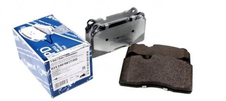 Колодки гальмивни (передни) VW Touareg 02- (Brembo) UA63 MEYLE 025 240 9817/PD