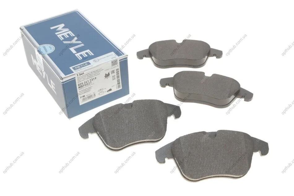 Колодки гальмівні (передні) Land Rover Freelander/Ford Mondeo IV 1.8-2.5 07- UA63 MEYLE 025 241 2319 (фото 1)
