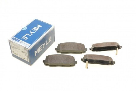 Колодки гальмівні (передні) Hyundai I10 08-/Kia Picanto 04- (Mando) UA63 MEYLE 025 242 7516/W