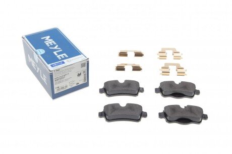 Колодки гальмівні (задні) Mini (R50/R53/R56)/Roadster (R59)/Clubman (R55) 06-06 UA63 MEYLE 025 242 8917