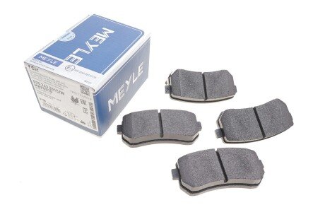 Колодки гальмівні (задні) Hyundai Accent/I20/I30/Ix35/Sonata/Kia Ceed/Rio/Sportage 1.2-3.3 UA63 MEYLE 025 243 2015/W