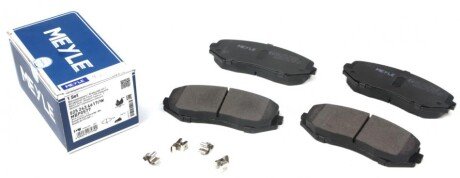 Колодки гальмівні (передні) Suzuki Grand Vitara 4x4 05-15 (Tokico) UA63 MEYLE 025 243 4617/W