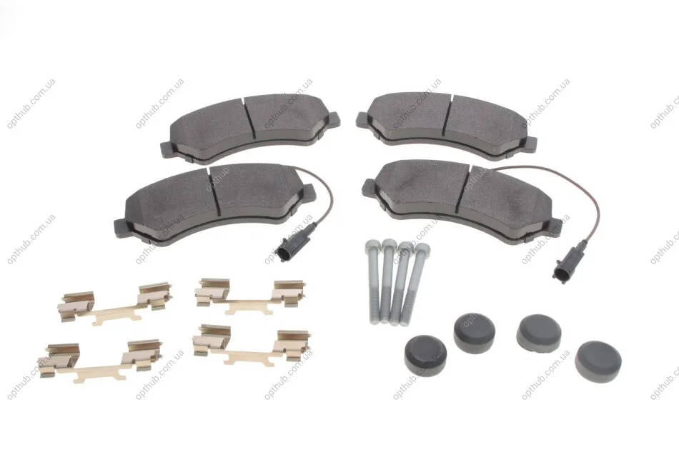 Колодки гальмівні (передні) Citroen Jumper/Fiat Ducato/Peugeot Boxer 2.0-3.0HDi 06- R (opt-om) MEYLE 025 244 6619/W2 (фото 1)