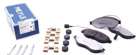 Колодки гальмівні (передні) Citroen Jumper/Fiat Ducato/Peugeot Boxer 06- (Brembo)/(з да UA63 MEYLE 025 244 6819-1/PD