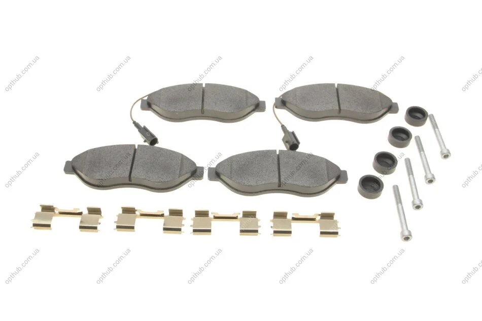 Колодки гальмівні (передні) Citroen Jumper/Fiat Ducato/Peugeot Boxer 06- (Platinum) UA63 MEYLE 025 244 6819-2/PD (фото 1)