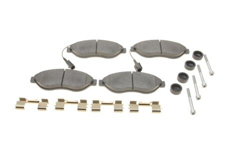 Колодки гальмівні (передні) Citroen Jumper/Fiat Ducato/Peugeot Boxer 06- (Platinum) UA63 MEYLE 025 244 6819-2/PD